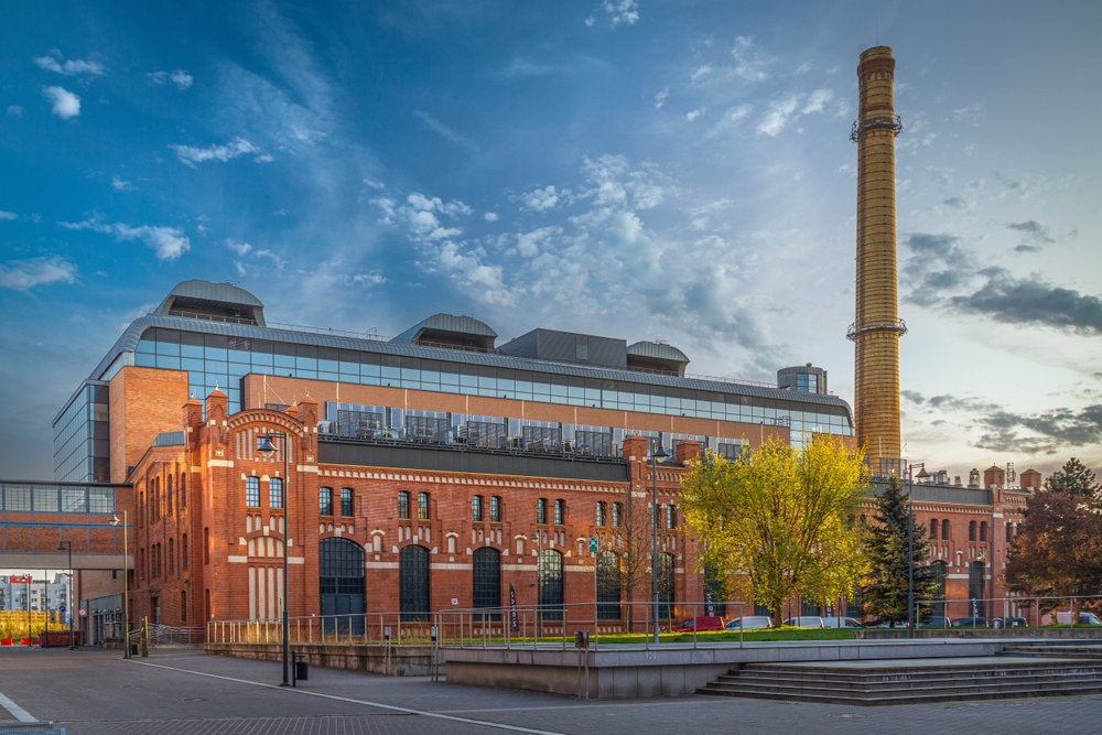 Łódź cityscape